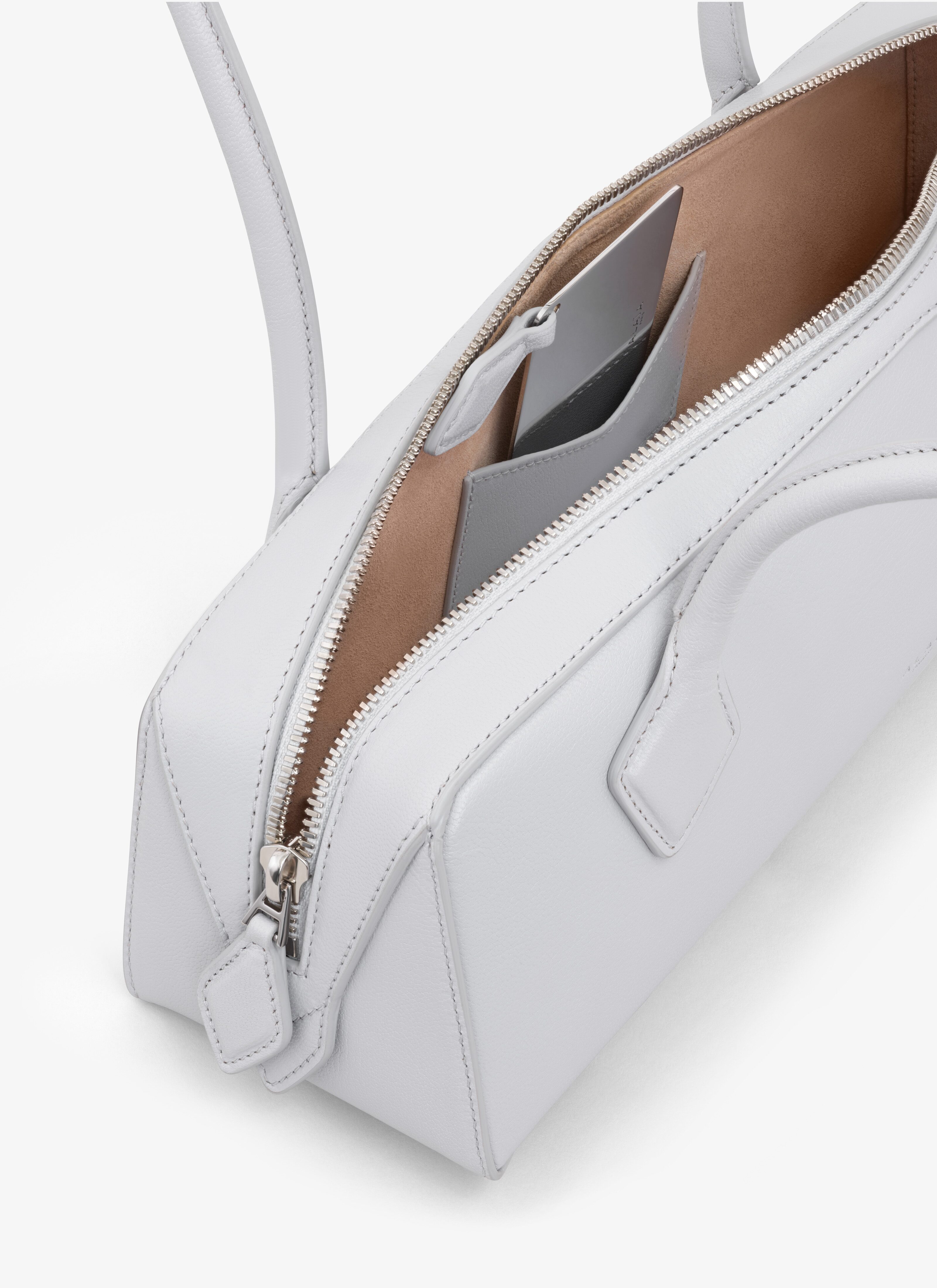 LE TECKEL MEDIUM BAG IN GOATSKIN LE TECKEL MEDIUM BAG IN GOATSKIN - maison-alaia.com